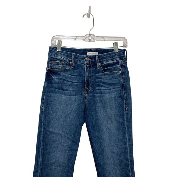 Good American Step Hem Straight Jeans  Women's Size 6/28 - Picture 4 of 11